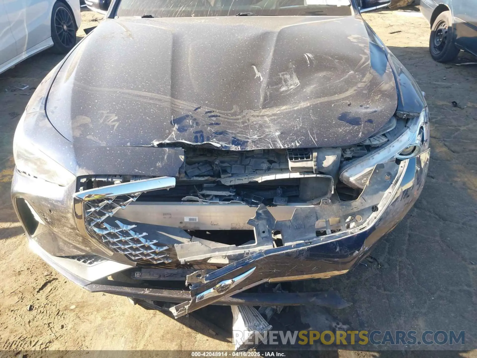 6 Photograph of a damaged car KMTG34LE4KU020043 GENESIS G70 2019
