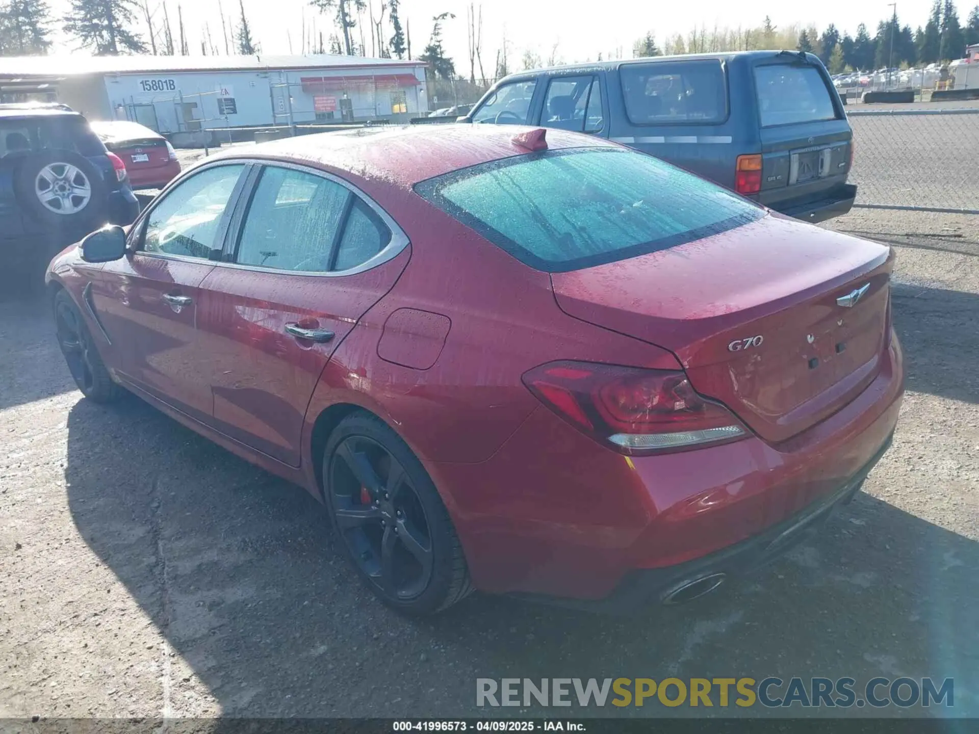 3 Photograph of a damaged car KMTG34LE6KU022487 GENESIS G70 2019