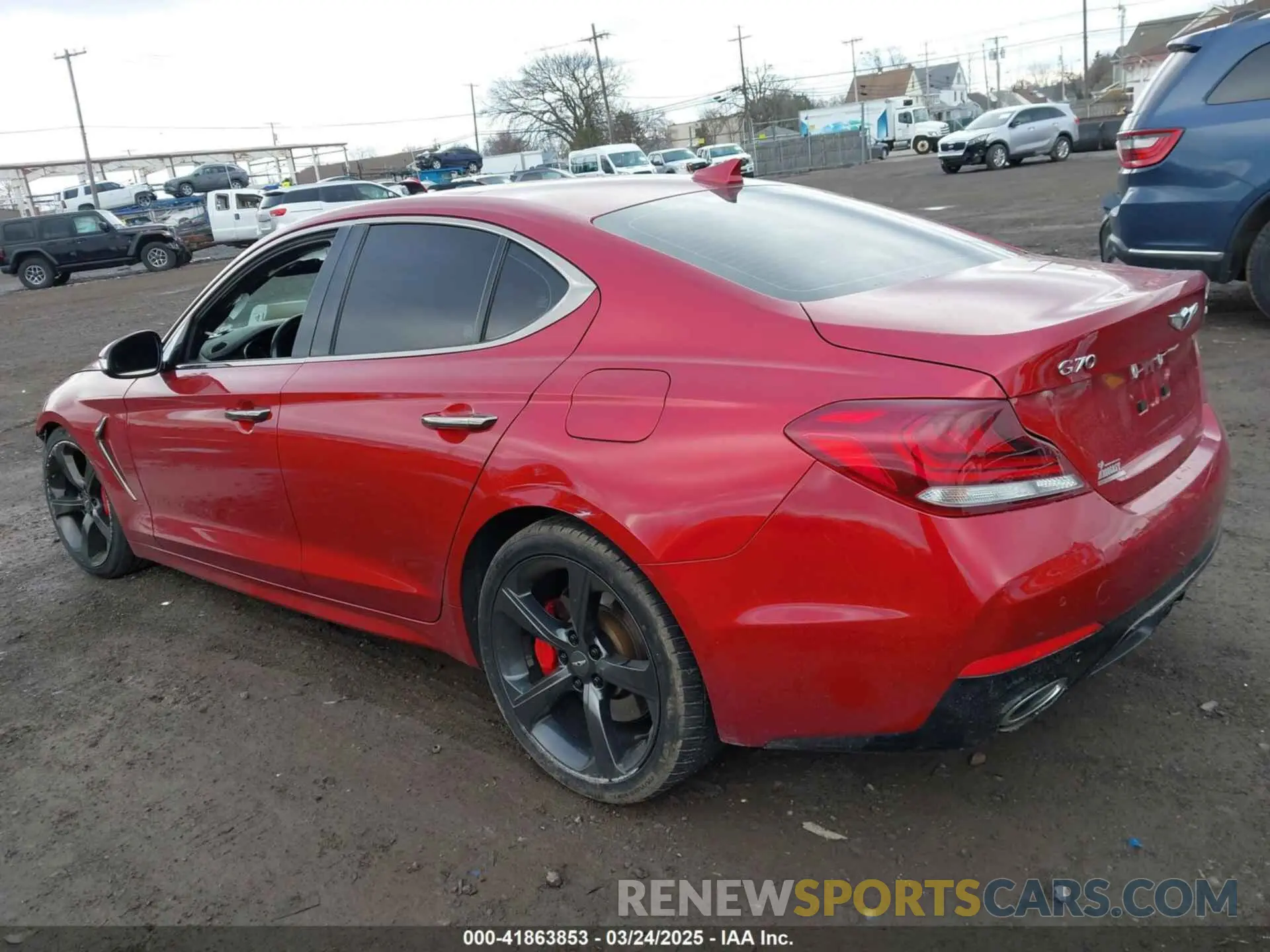 3 Photograph of a damaged car KMTG34LE7KU017931 GENESIS G70 2019