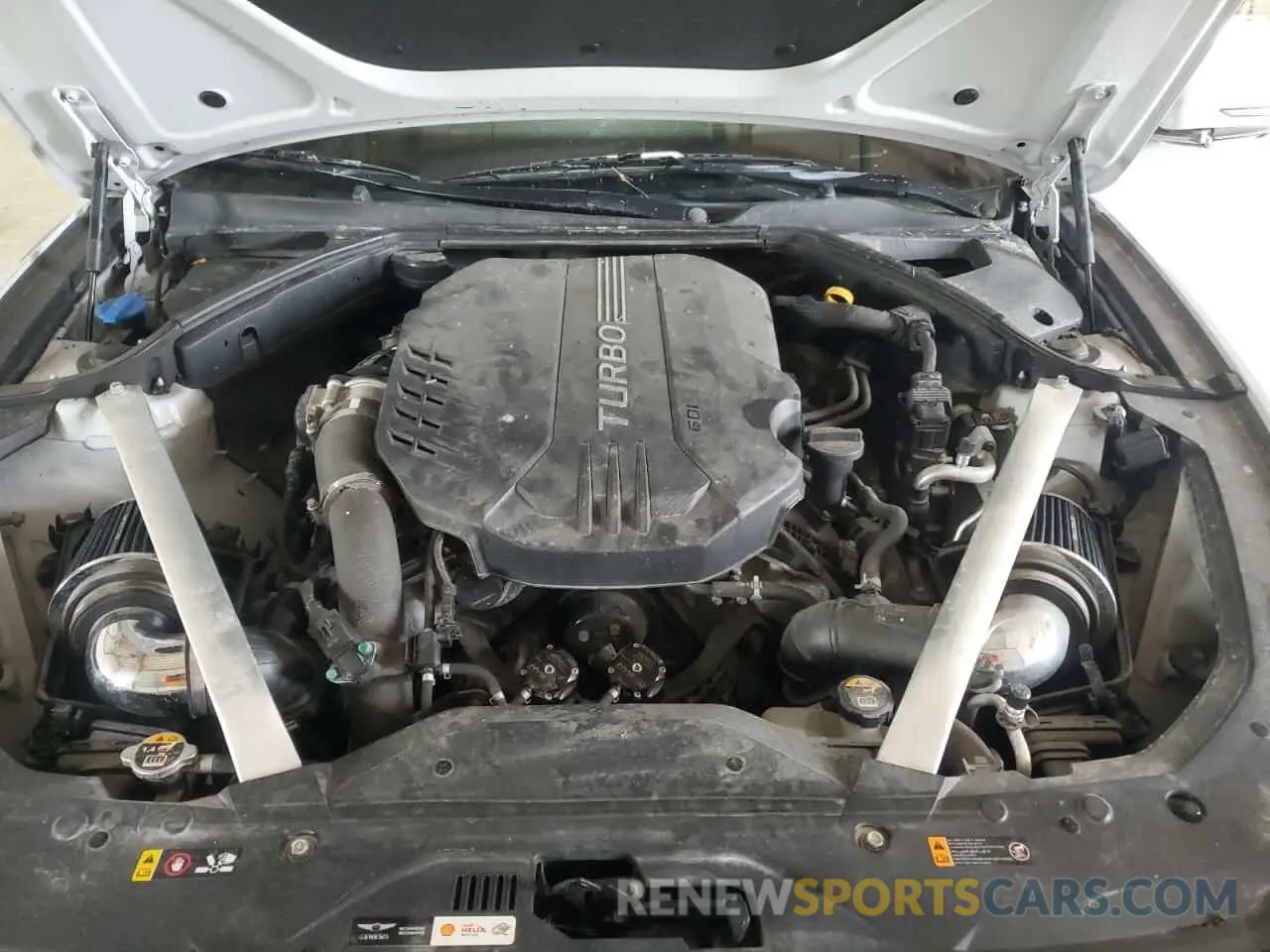 11 Photograph of a damaged car KMTG34LE8KU042482 GENESIS G70 2019