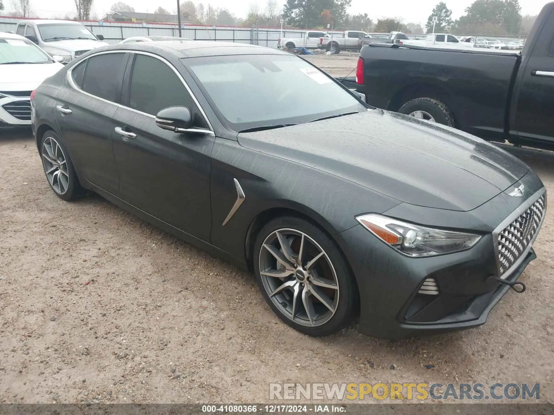 1 Фотография поврежденного автомобиля KMTG34LEXKU014862 GENESIS G70 2019