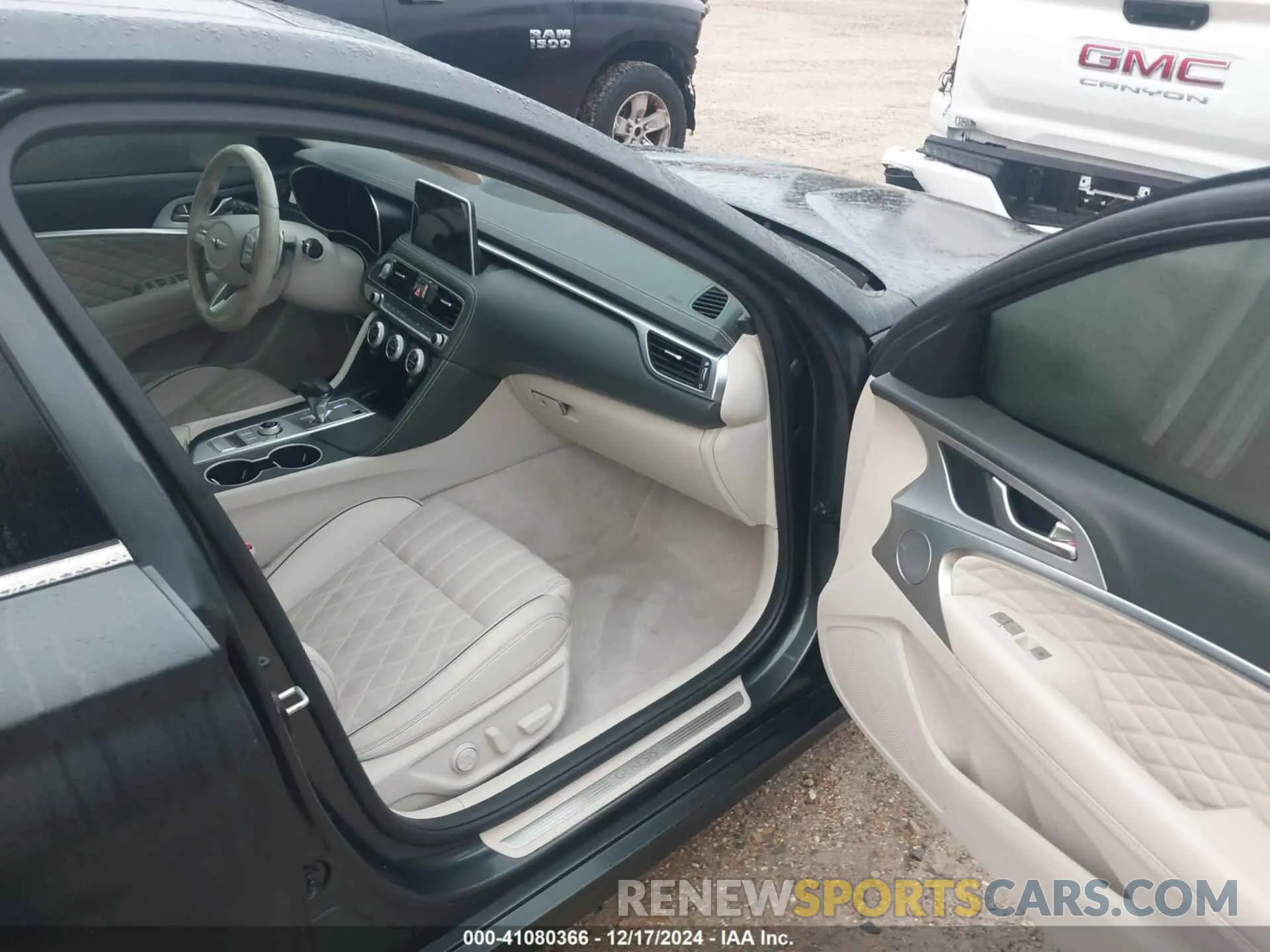 5 Фотография поврежденного автомобиля KMTG34LEXKU014862 GENESIS G70 2019