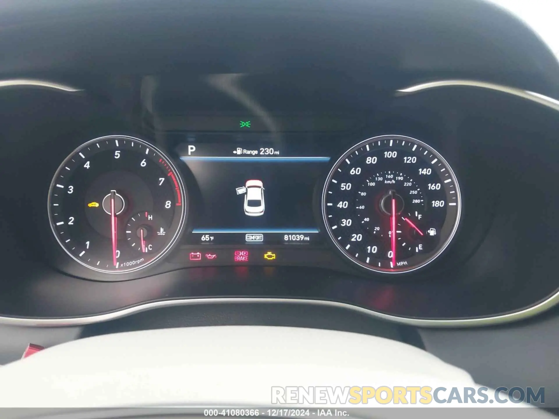 7 Фотография поврежденного автомобиля KMTG34LEXKU014862 GENESIS G70 2019