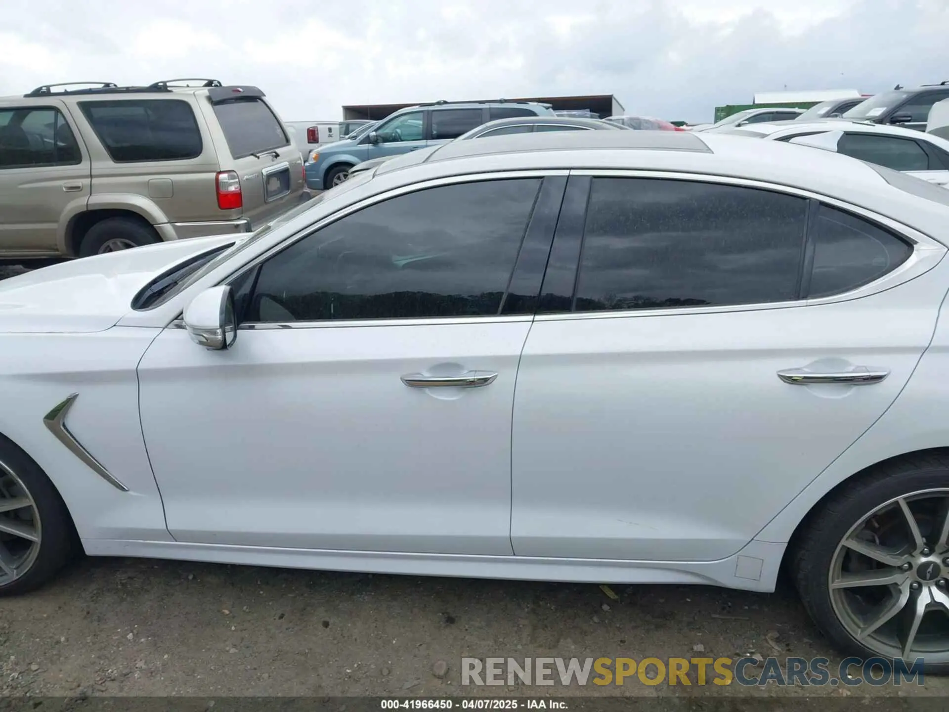 14 Photograph of a damaged car KMTG44LA2KU012727 GENESIS G70 2019