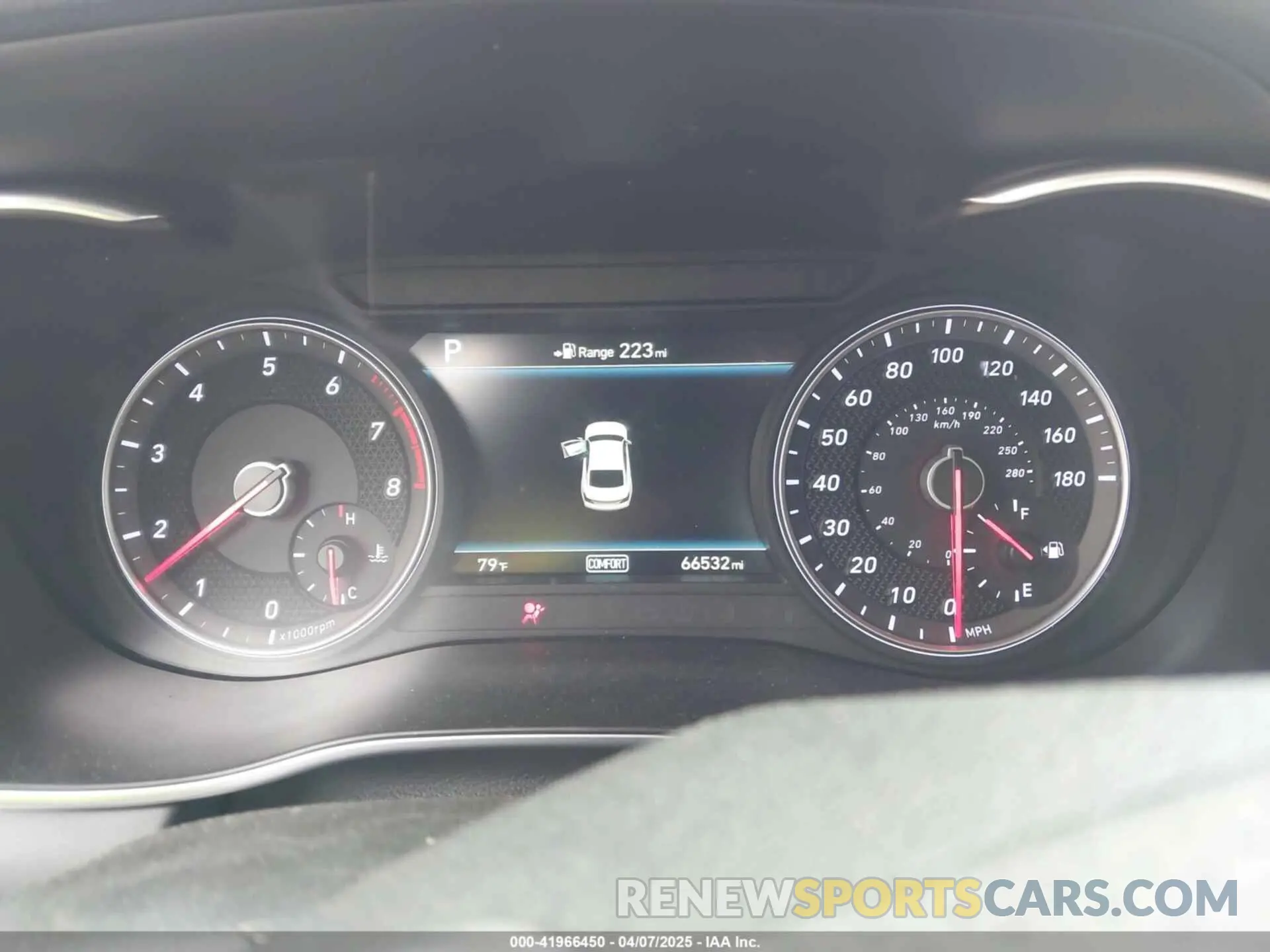 7 Photograph of a damaged car KMTG44LA2KU012727 GENESIS G70 2019