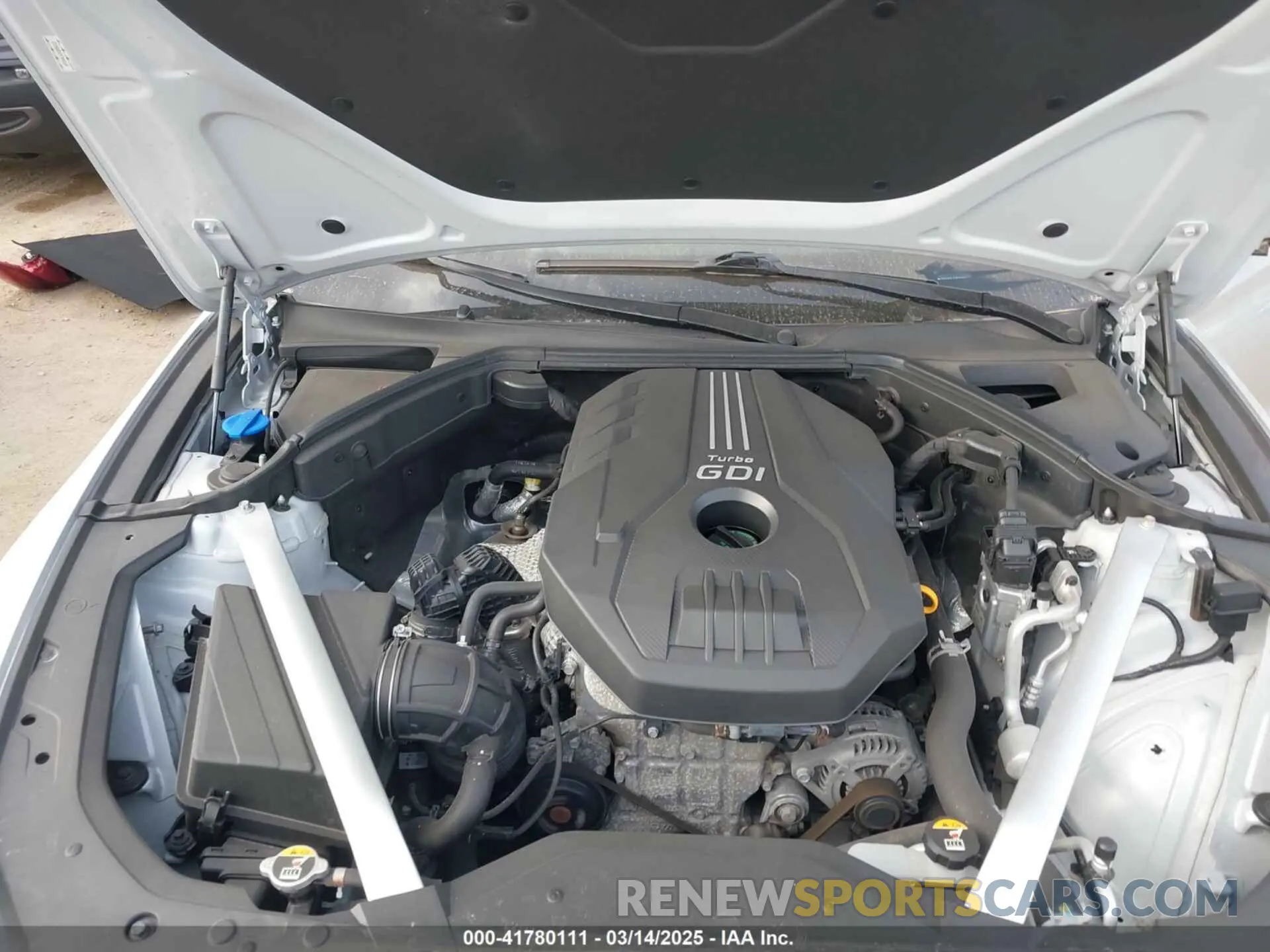 10 Photograph of a damaged car KMTG44LA2KU034212 GENESIS G70 2019