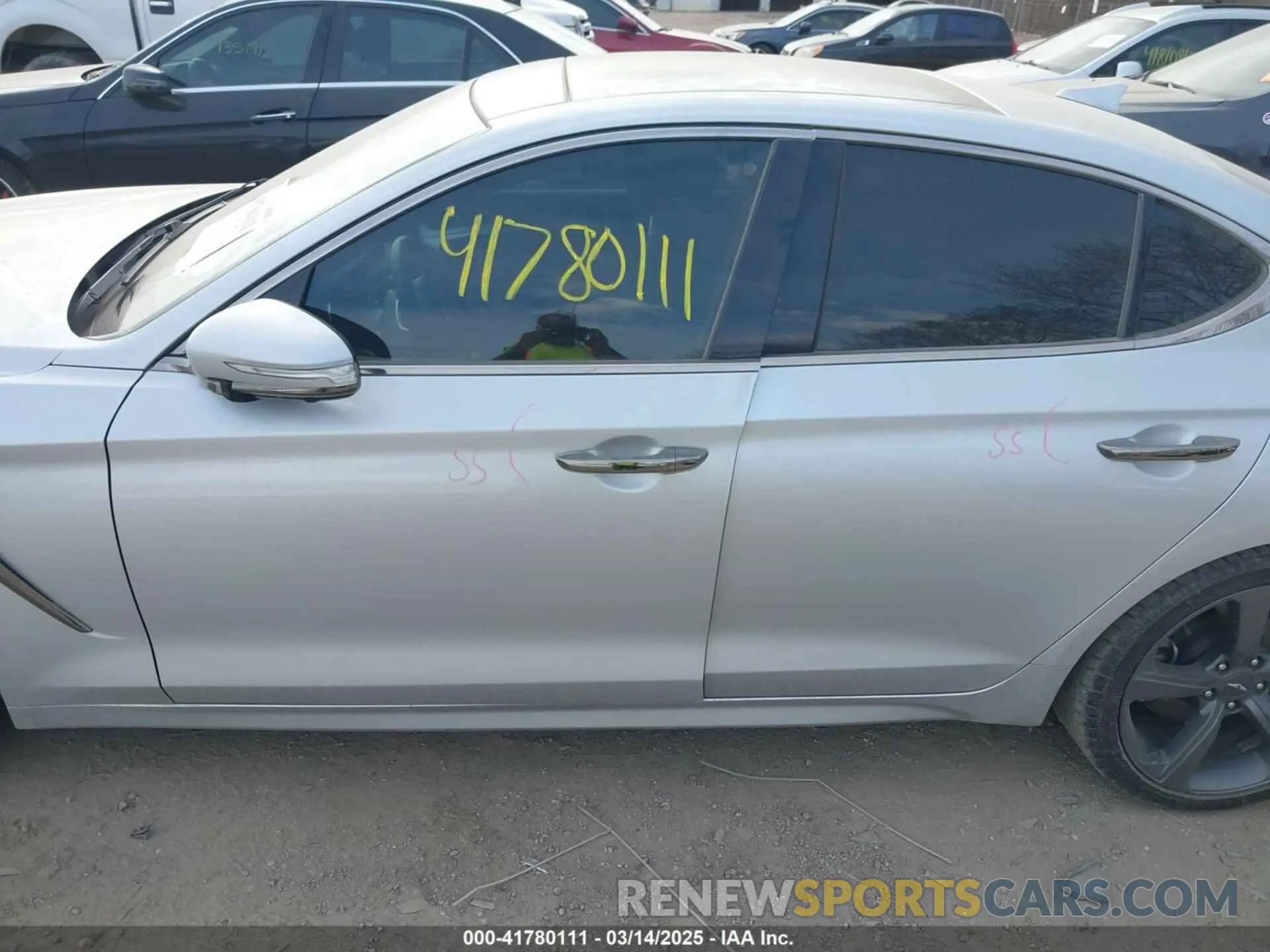14 Photograph of a damaged car KMTG44LA2KU034212 GENESIS G70 2019