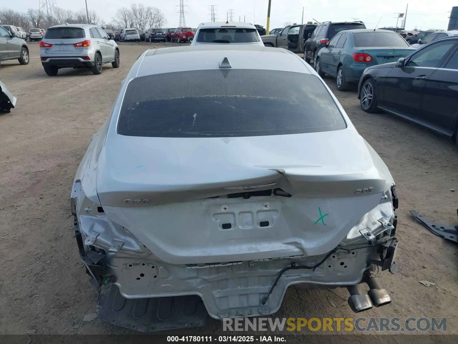 16 Photograph of a damaged car KMTG44LA2KU034212 GENESIS G70 2019