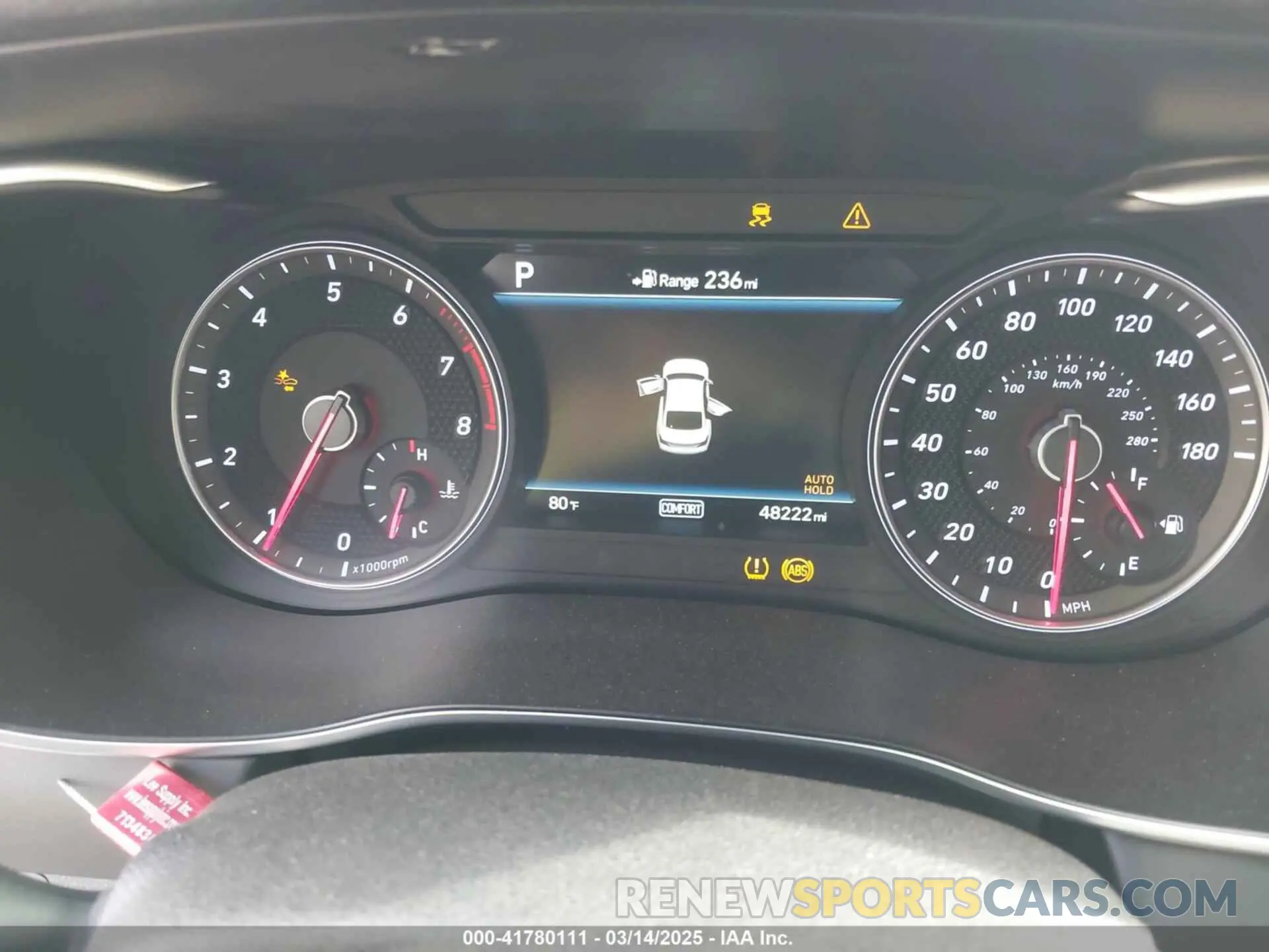 7 Photograph of a damaged car KMTG44LA2KU034212 GENESIS G70 2019
