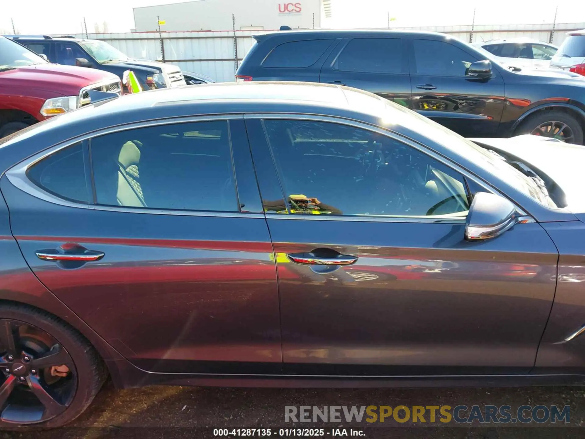 14 Photograph of a damaged car KMTG44LA6KU026842 GENESIS G70 2019