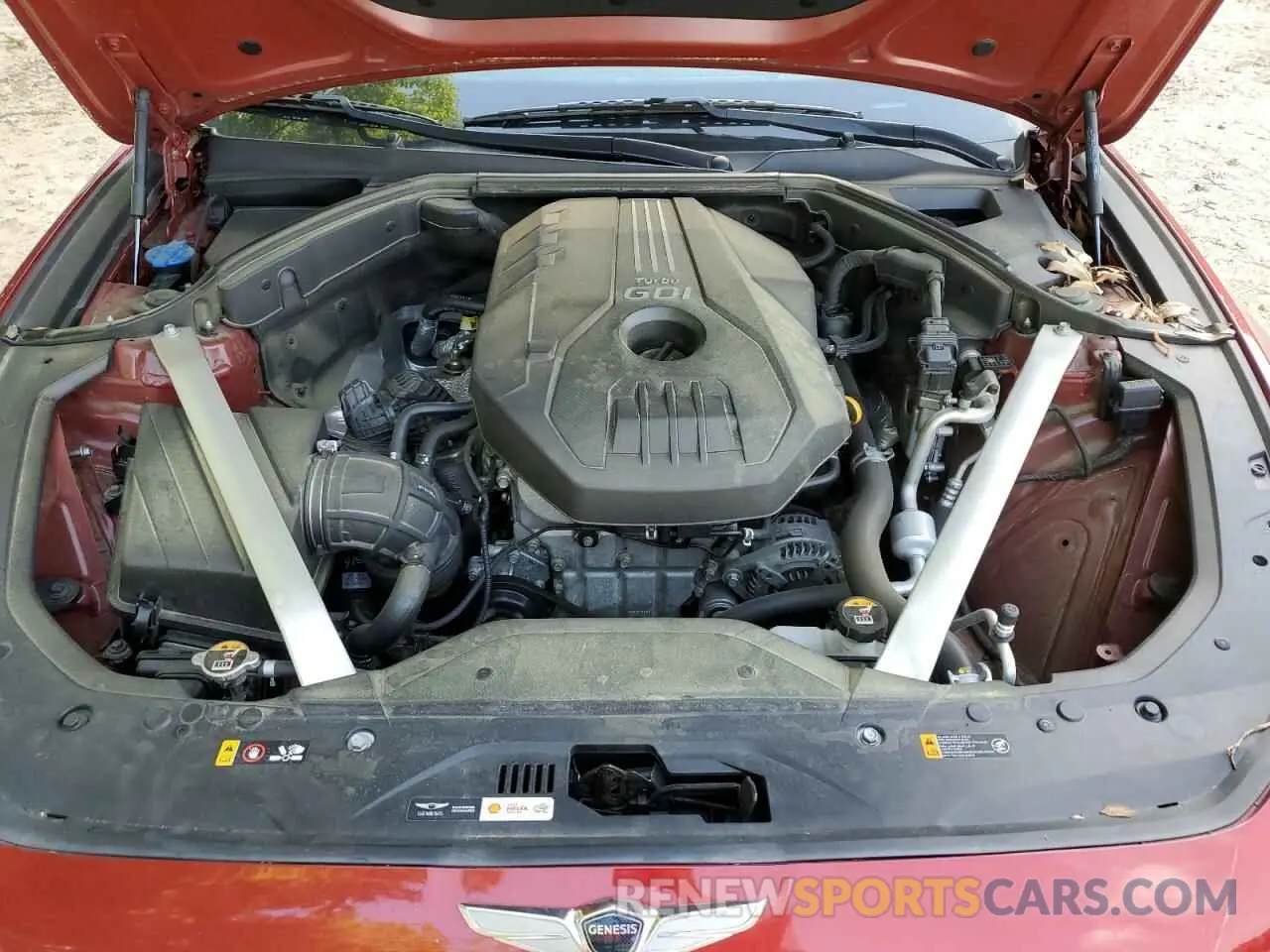 11 Photograph of a damaged car KMTG44LA8KU022646 GENESIS G70 2019