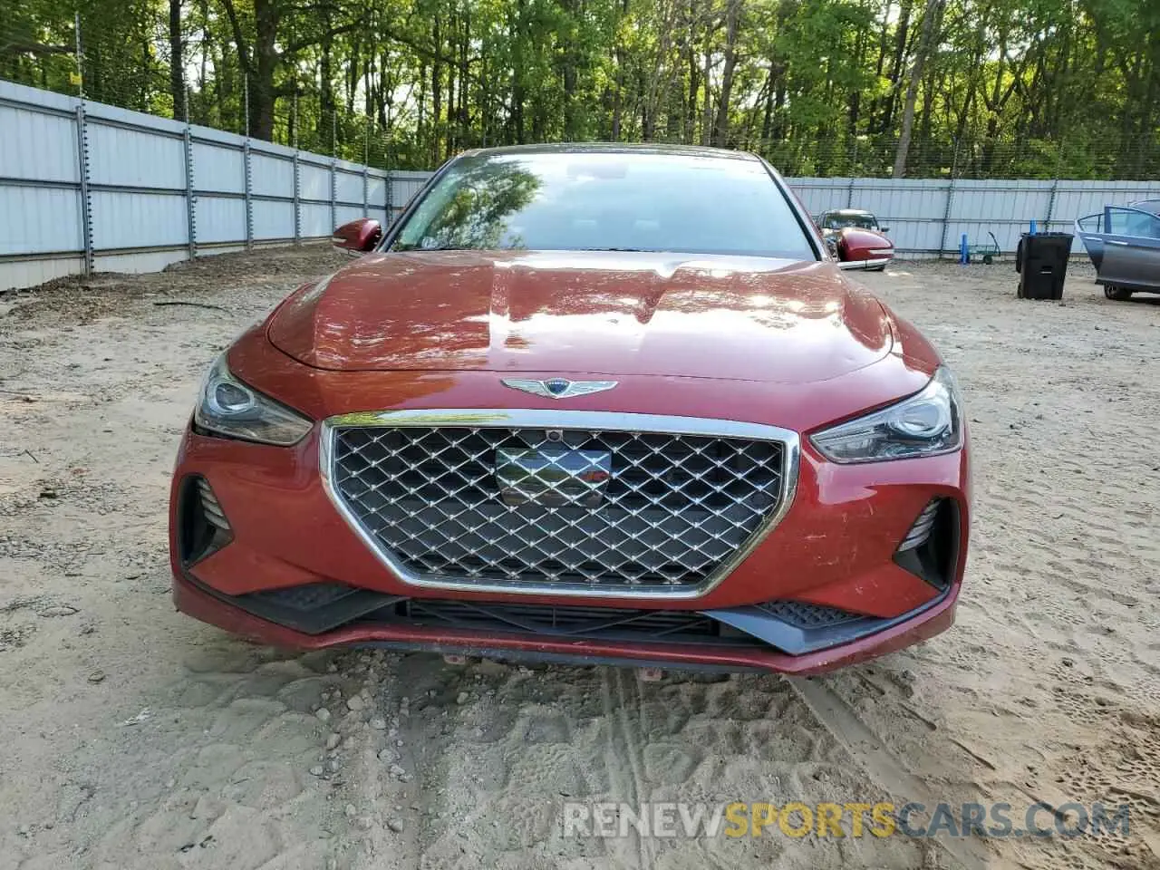 5 Photograph of a damaged car KMTG44LA8KU022646 GENESIS G70 2019