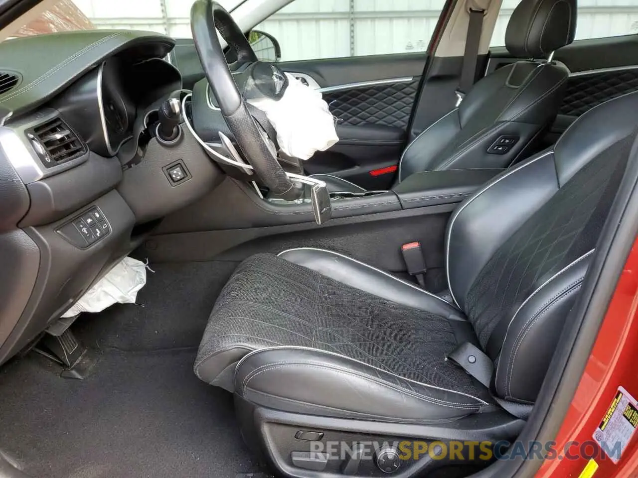 7 Photograph of a damaged car KMTG44LA8KU022646 GENESIS G70 2019