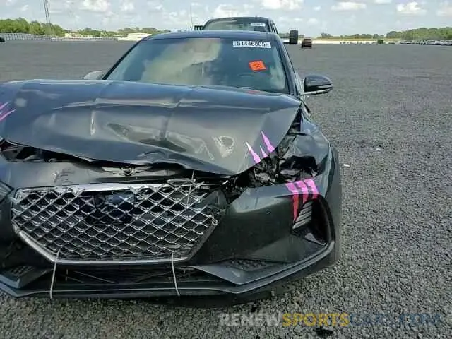 10 Photograph of a damaged car KMTG44LAXKU022325 GENESIS G70 2019
