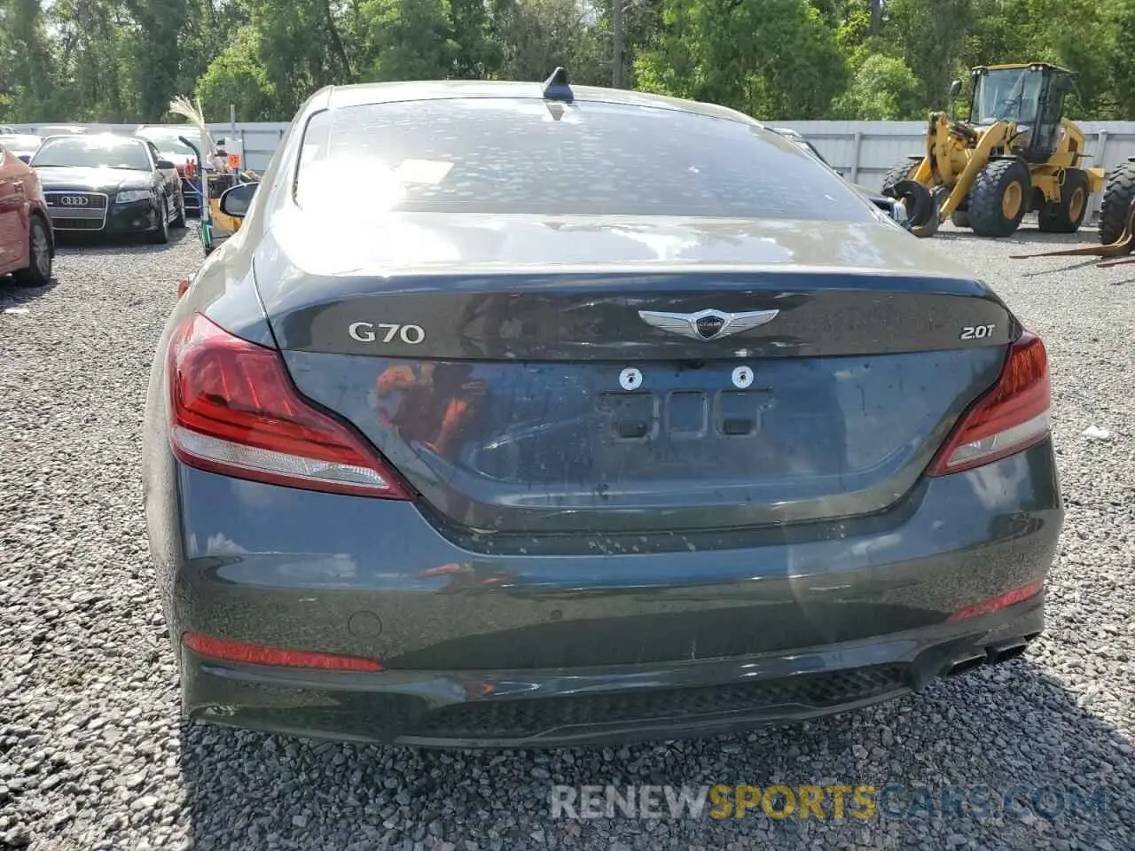6 Photograph of a damaged car KMTG44LAXKU022325 GENESIS G70 2019