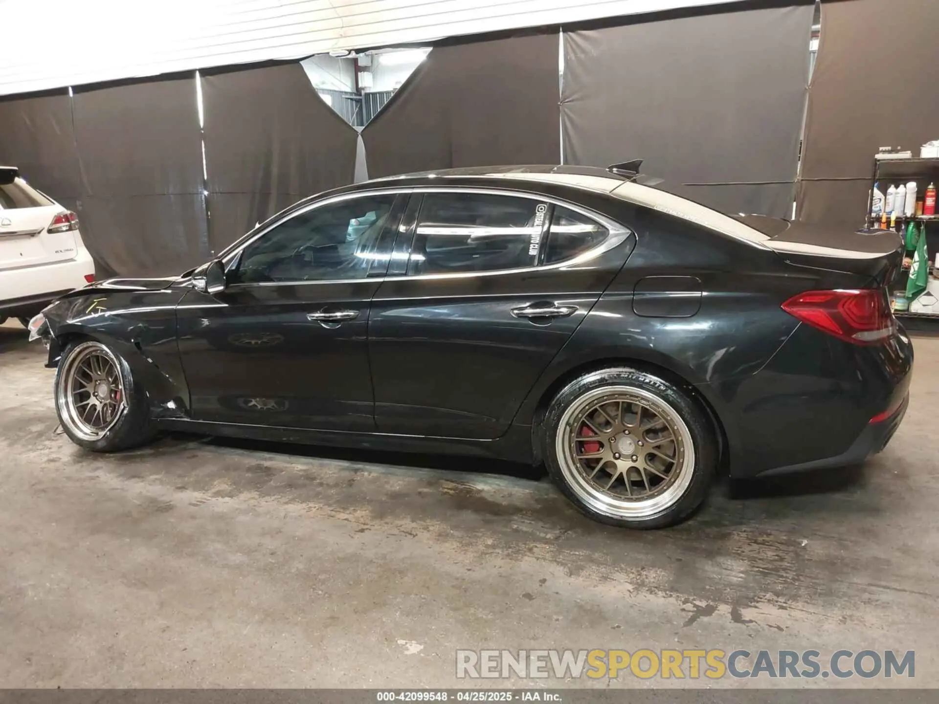 15 Photograph of a damaged car KMTG54LE6KU037582 GENESIS G70 2019