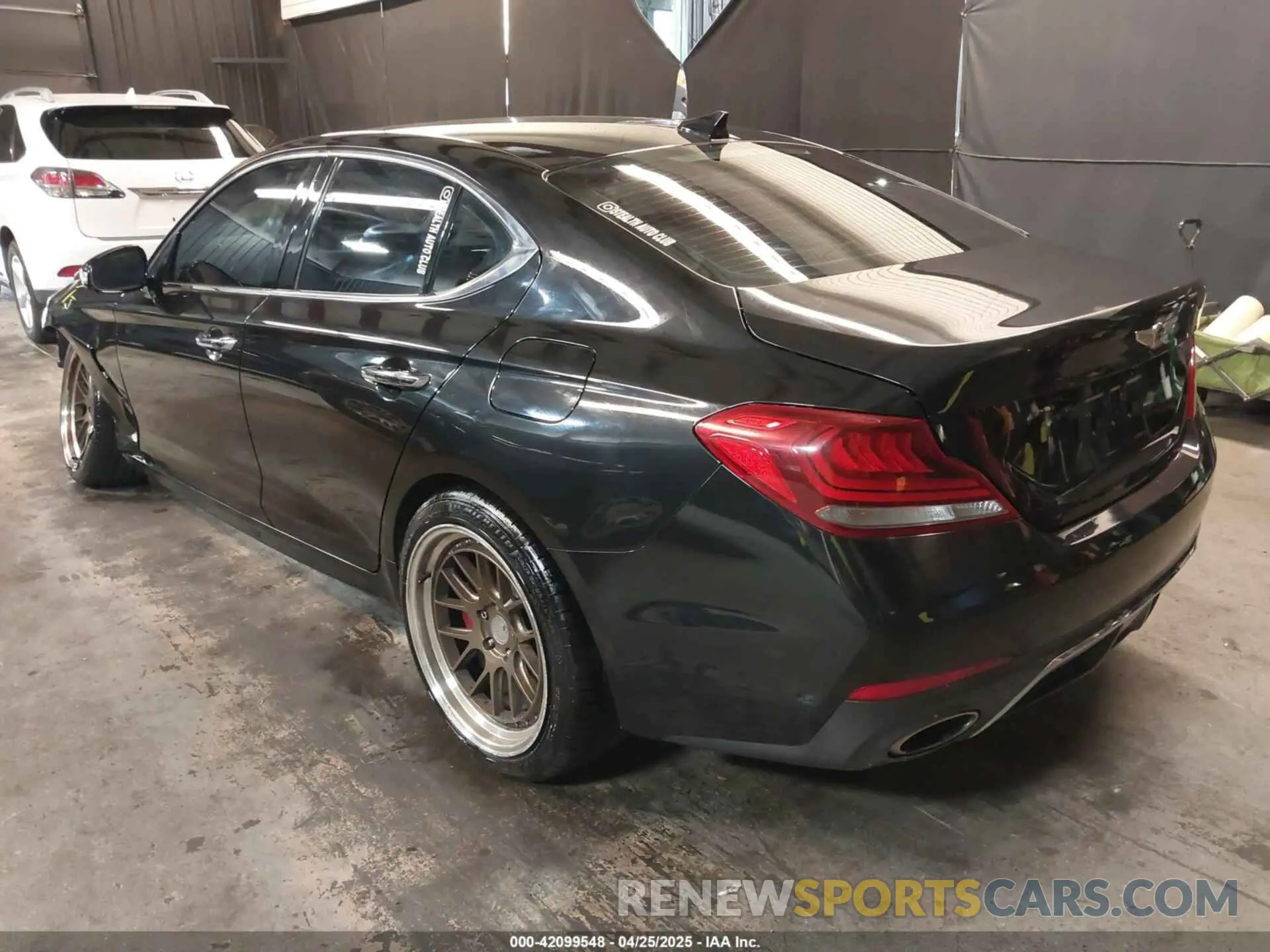 3 Photograph of a damaged car KMTG54LE6KU037582 GENESIS G70 2019