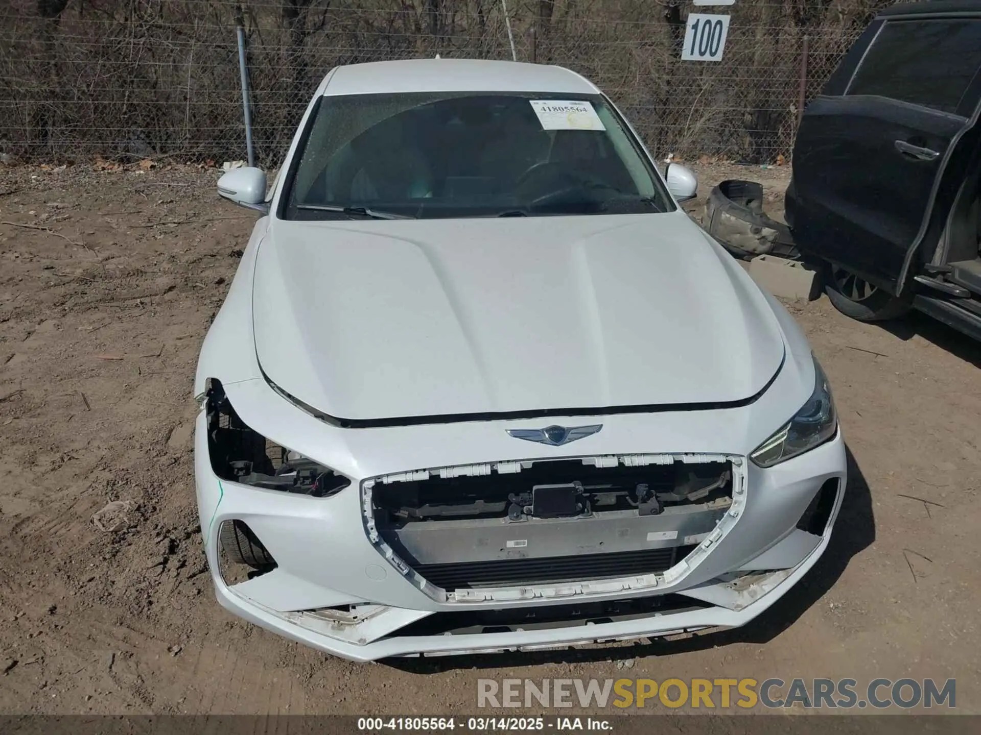 12 Photograph of a damaged car KMTG54LE7KU035128 GENESIS G70 2019