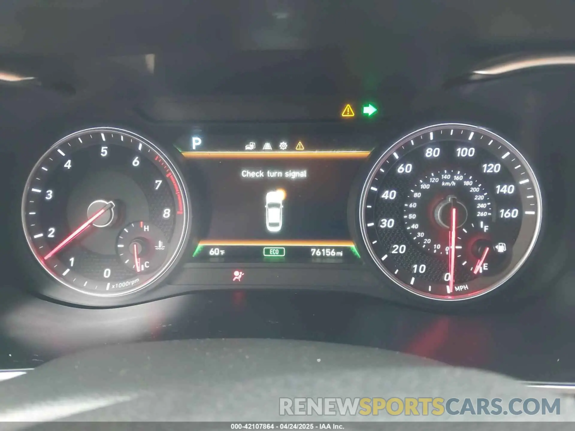7 Фотография поврежденного автомобиля KMTG64LA1KU019355 GENESIS G70 2019