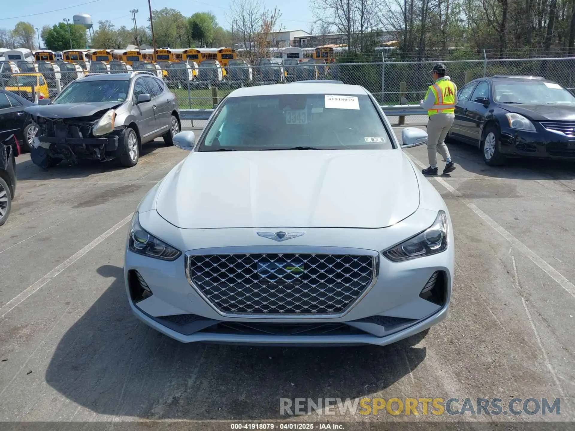 13 Фотография поврежденного автомобиля KMTG64LA6KU019352 GENESIS G70 2019