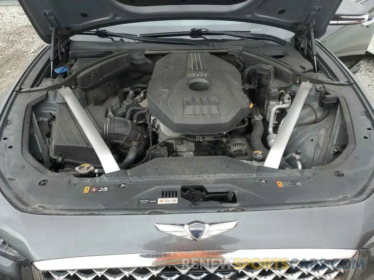 11 Photograph of a damaged car KMTG64LA9KU036260 GENESIS G70 2019