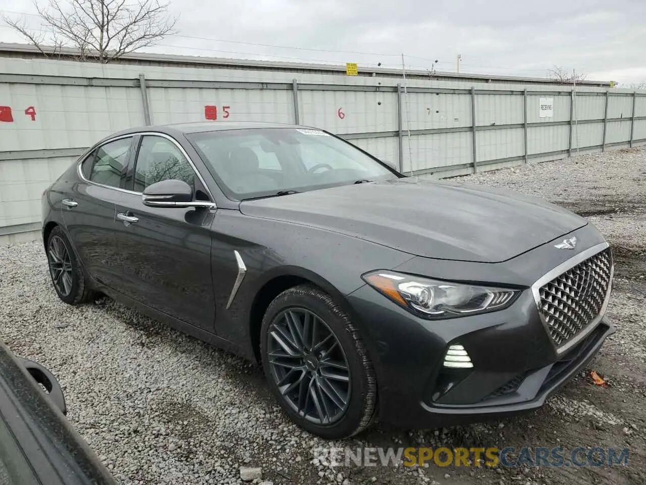 4 Photograph of a damaged car KMTG64LA9KU036260 GENESIS G70 2019