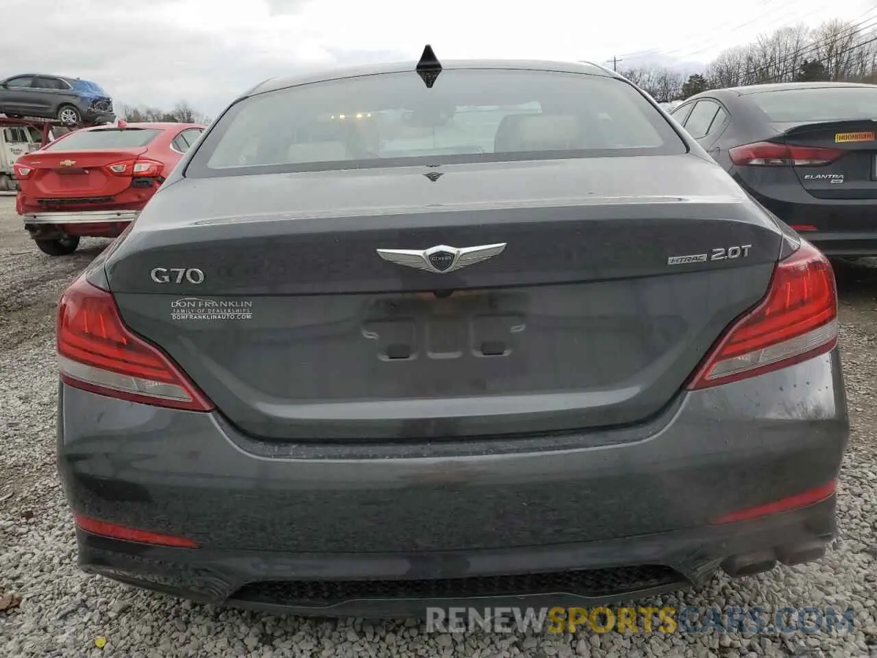 6 Photograph of a damaged car KMTG64LA9KU036260 GENESIS G70 2019