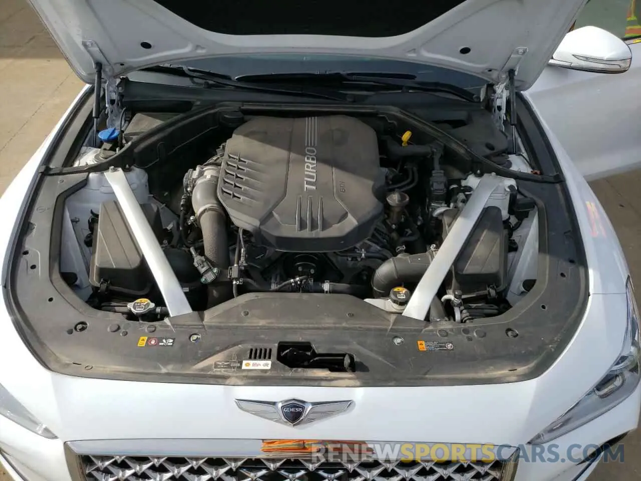 11 Photograph of a damaged car KMTG74LE1KU030470 GENESIS G70 2019