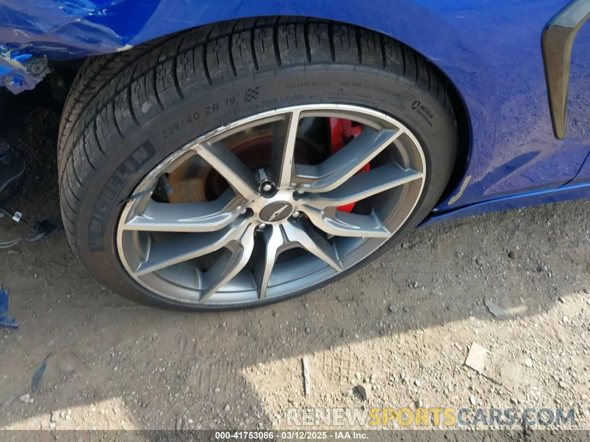 12 Photograph of a damaged car KMTG74LE2KU017341 GENESIS G70 2019