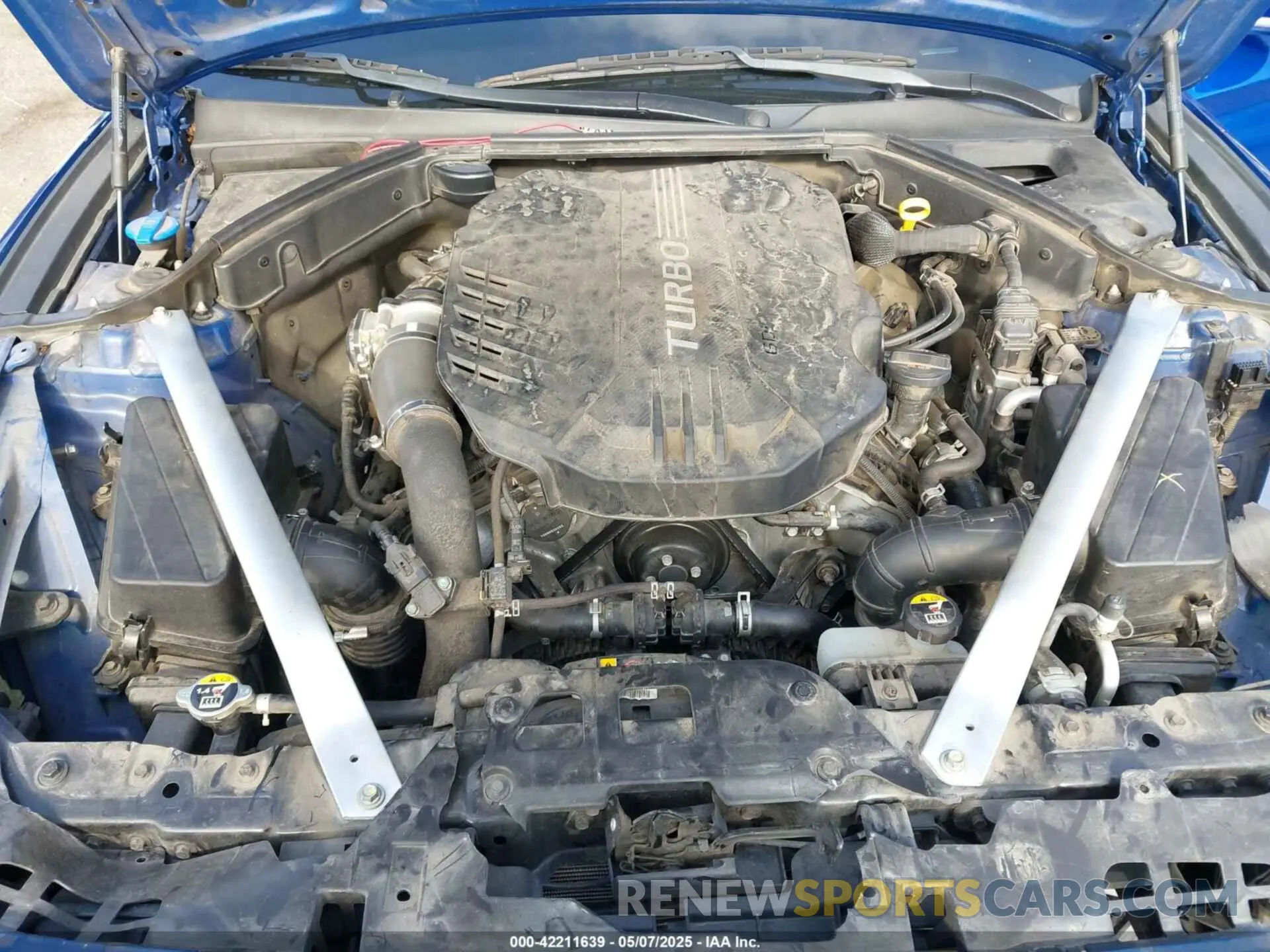 10 Фотография поврежденного автомобиля KMTG74LE4KU032620 GENESIS G70 2019