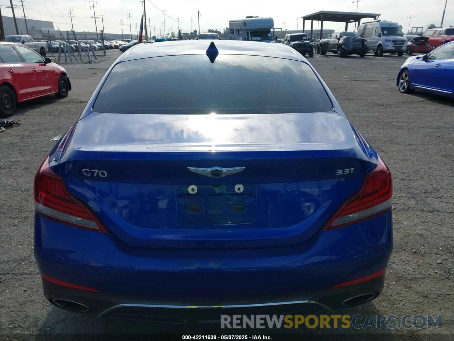 16 Фотография поврежденного автомобиля KMTG74LE4KU032620 GENESIS G70 2019