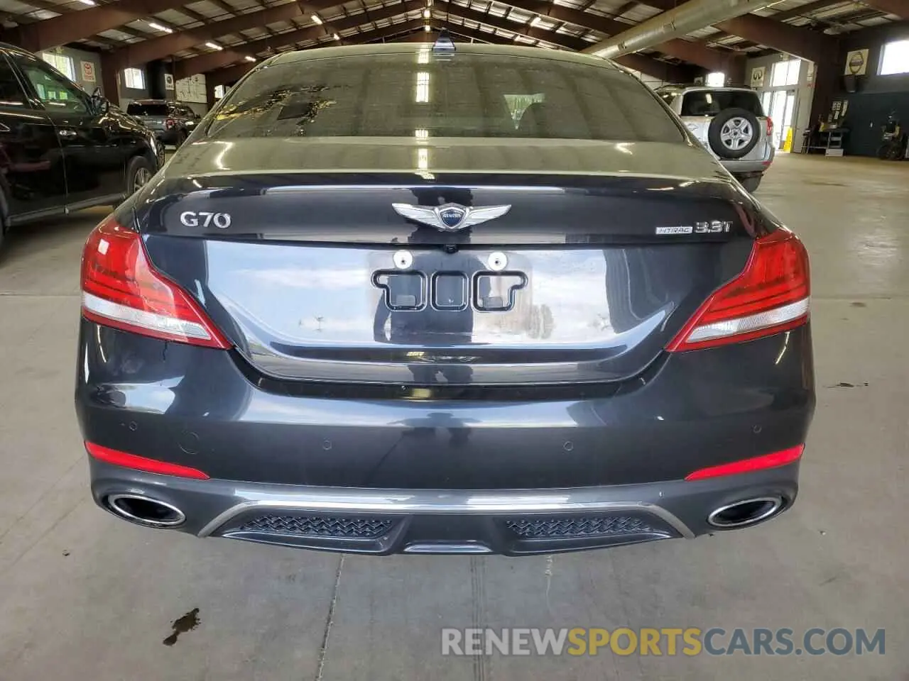 6 Фотография поврежденного автомобиля KMTG74LE6KU013986 GENESIS G70 2019