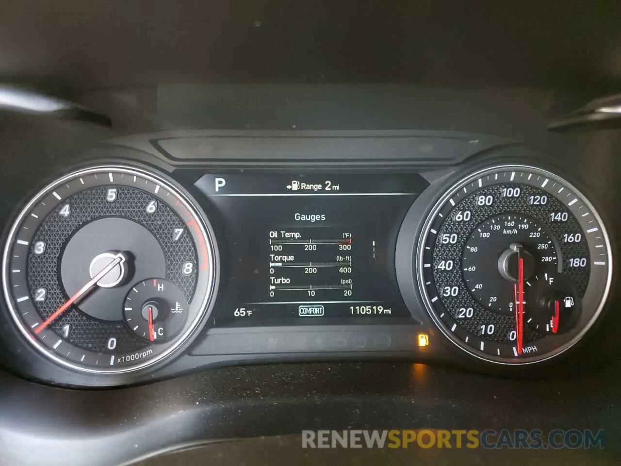9 Фотография поврежденного автомобиля KMTG74LE6KU013986 GENESIS G70 2019