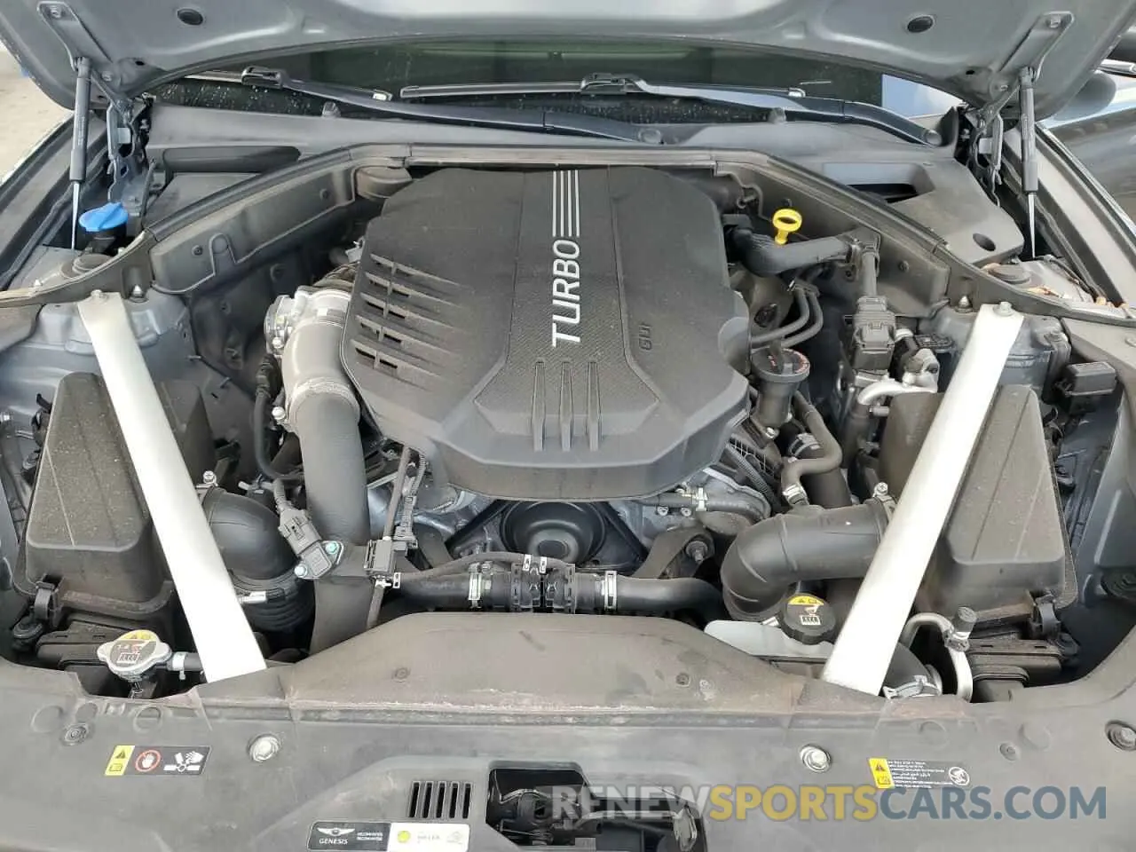 12 Фотография поврежденного автомобиля KMTG74LE6KU024096 GENESIS G70 2019