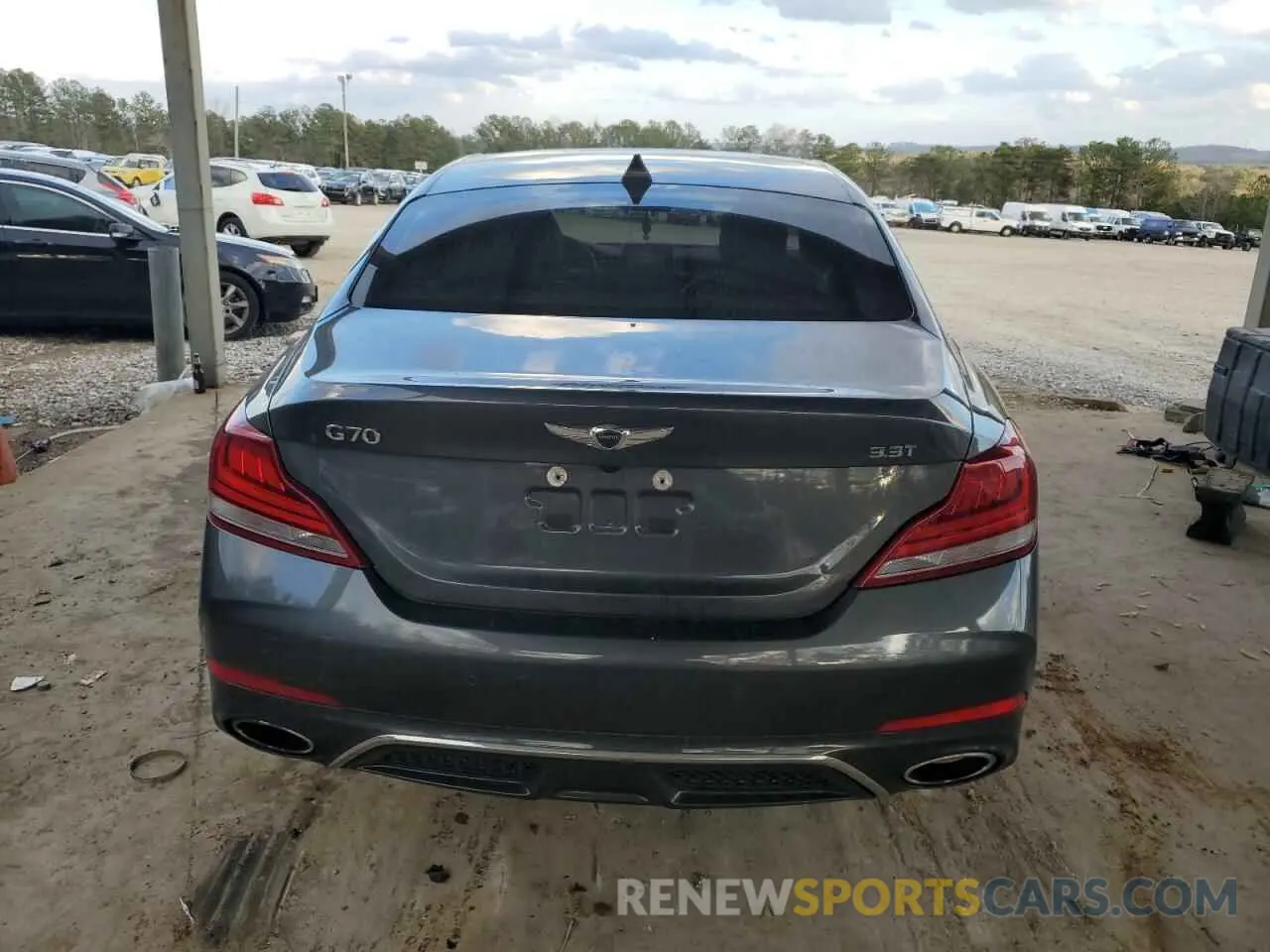 6 Фотография поврежденного автомобиля KMTG74LE6KU024096 GENESIS G70 2019