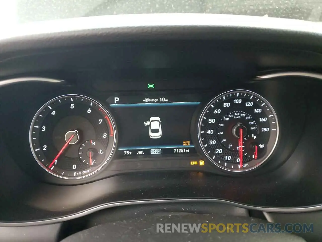 9 Фотография поврежденного автомобиля KMTG74LE6KU024096 GENESIS G70 2019