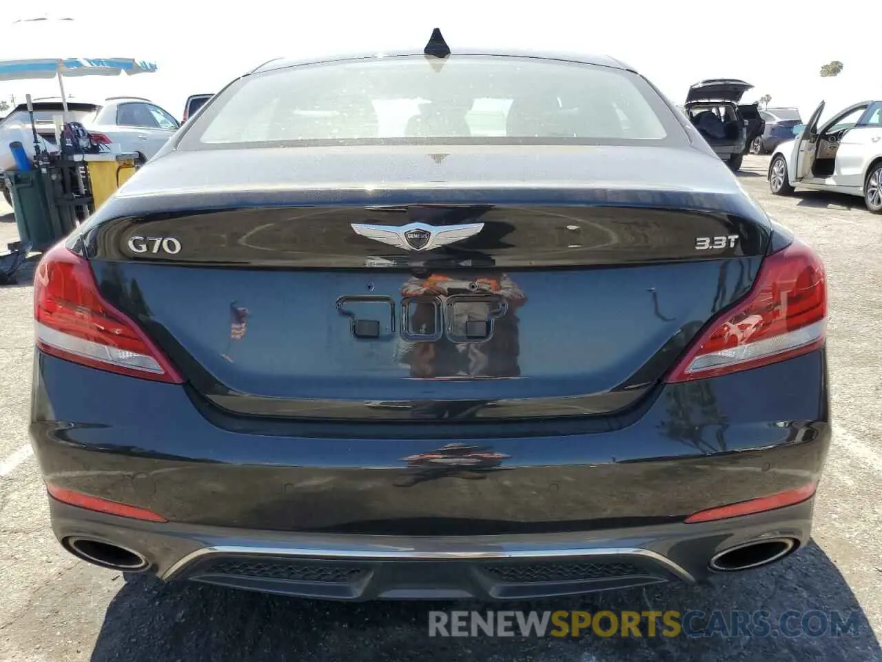 6 Фотография поврежденного автомобиля KMTG74LE7KU034474 GENESIS G70 2019