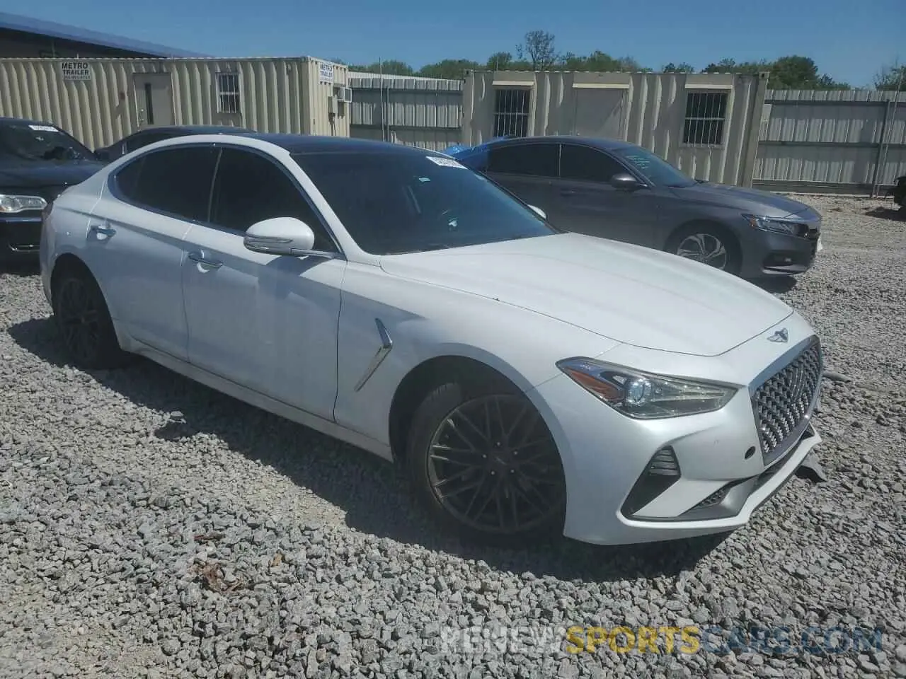 4 Фотография поврежденного автомобиля KMTG74LEXKU016731 GENESIS G70 2019