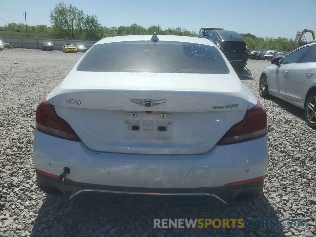 6 Фотография поврежденного автомобиля KMTG74LEXKU016731 GENESIS G70 2019