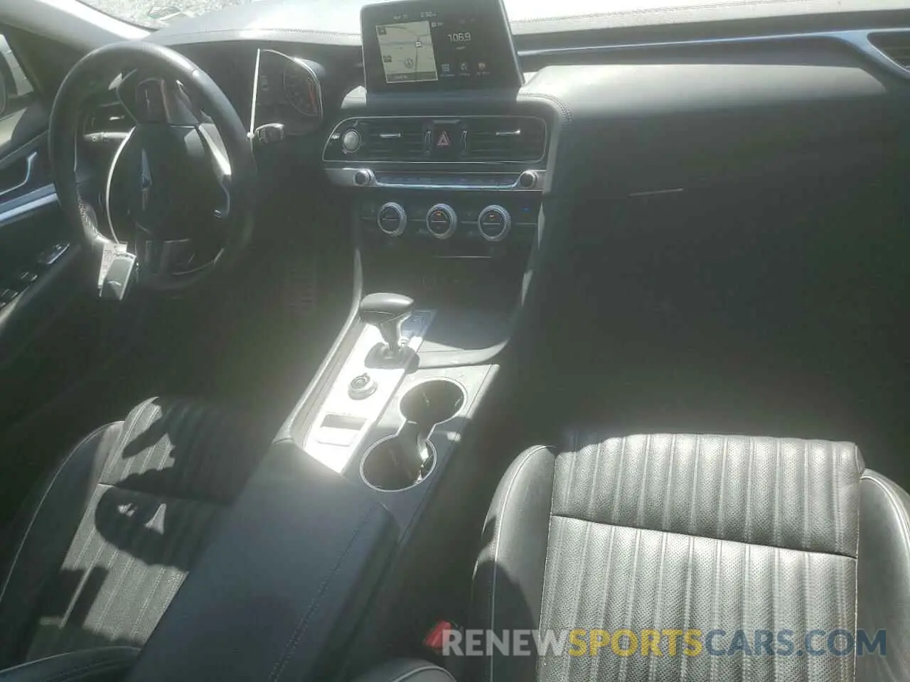 8 Фотография поврежденного автомобиля KMTG74LEXKU016731 GENESIS G70 2019