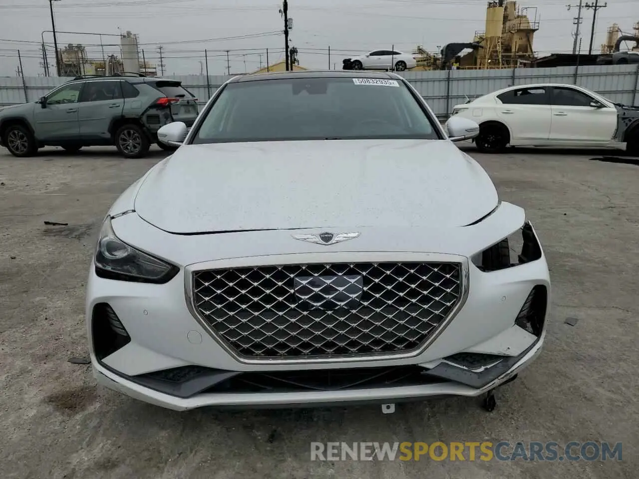 5 Photograph of a damaged car KMTG74LEXKU024019 GENESIS G70 2019