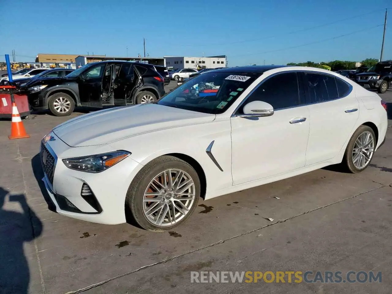 1 Фотография поврежденного автомобиля KMTG34LA1LU063284 GENESIS G70 2020