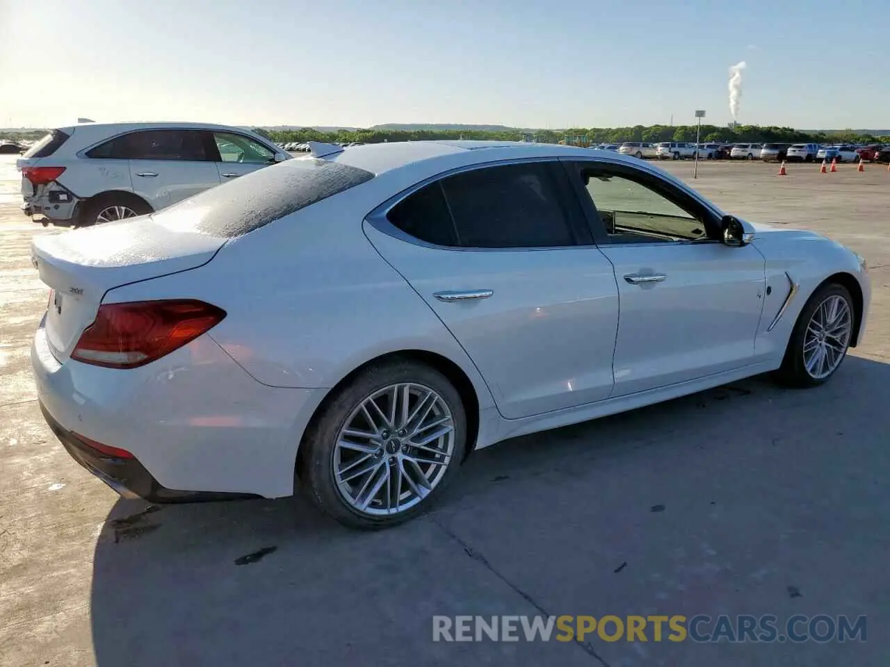 3 Фотография поврежденного автомобиля KMTG34LA1LU063284 GENESIS G70 2020