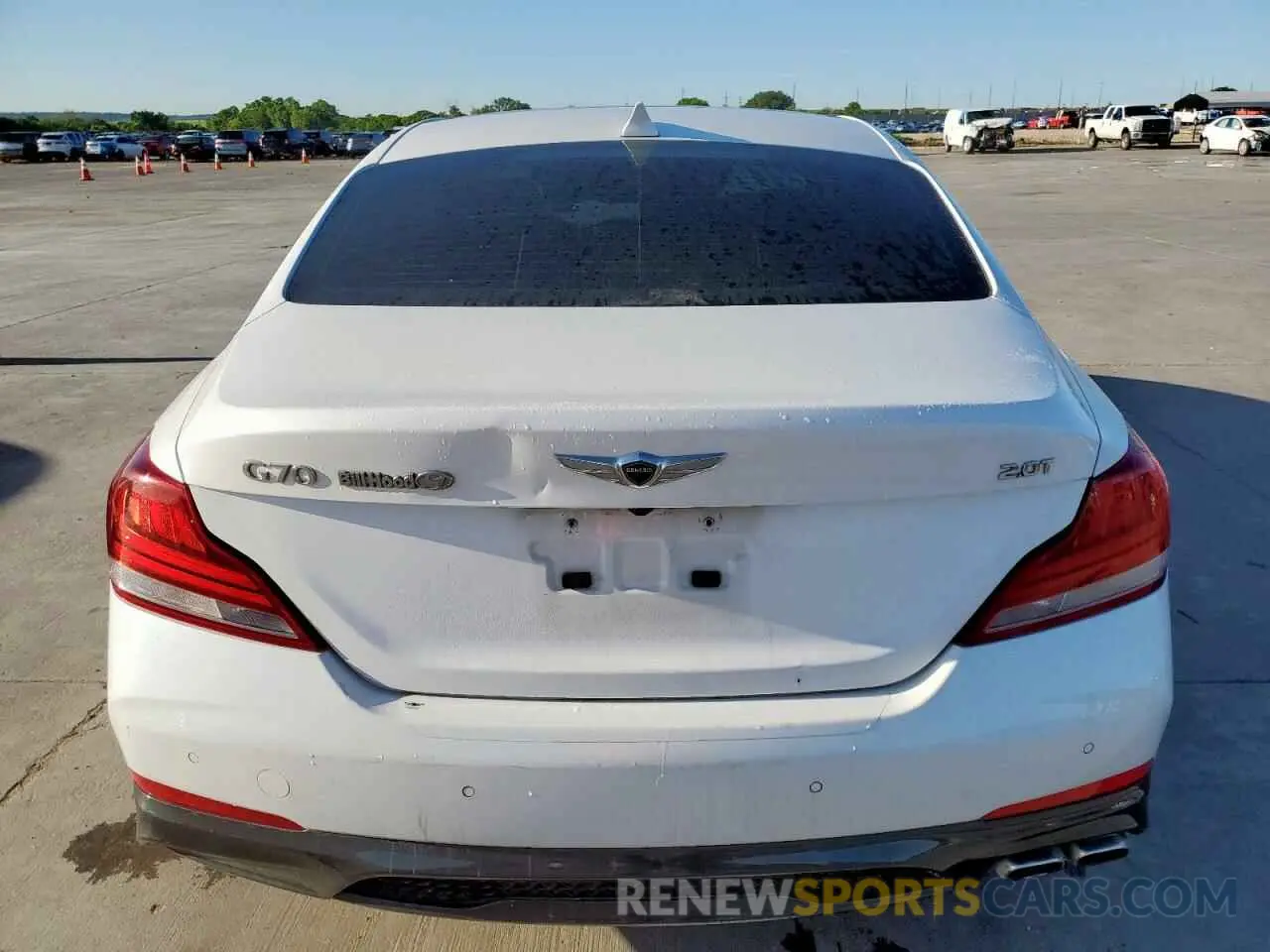 6 Фотография поврежденного автомобиля KMTG34LA1LU063284 GENESIS G70 2020