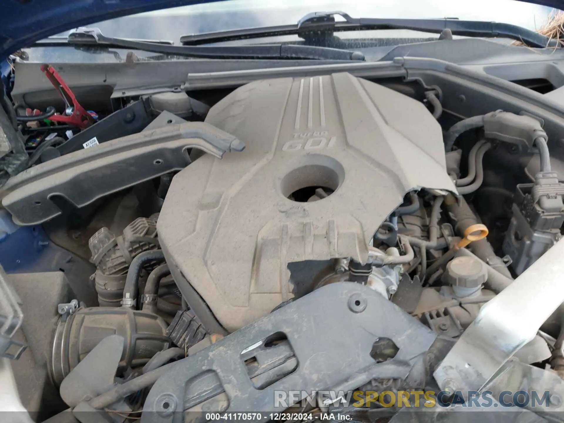 10 Photograph of a damaged car KMTG34LA7LU045274 GENESIS G70 2020