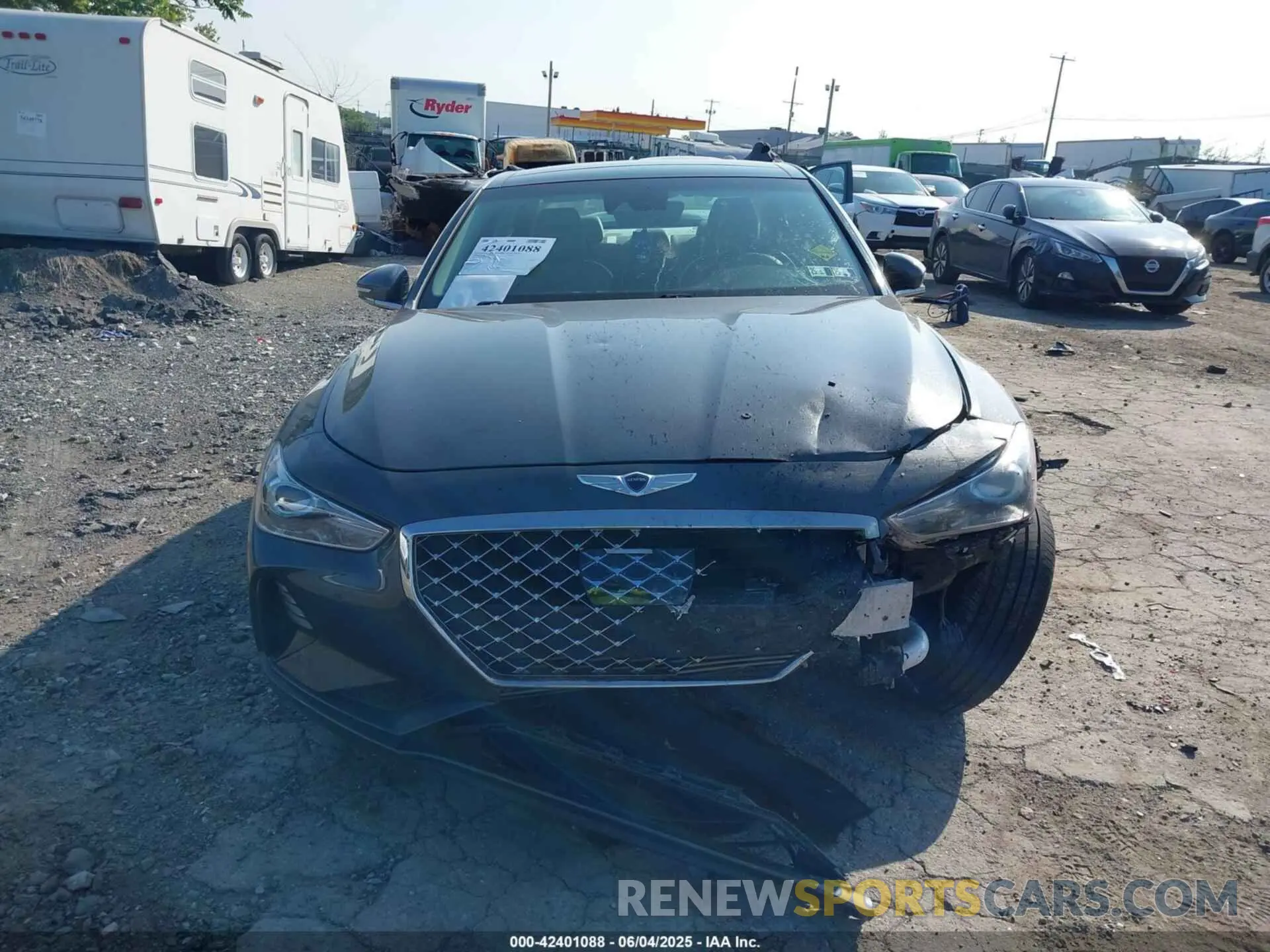 11 Photograph of a damaged car KMTG34LAXLU055376 GENESIS G70 2020