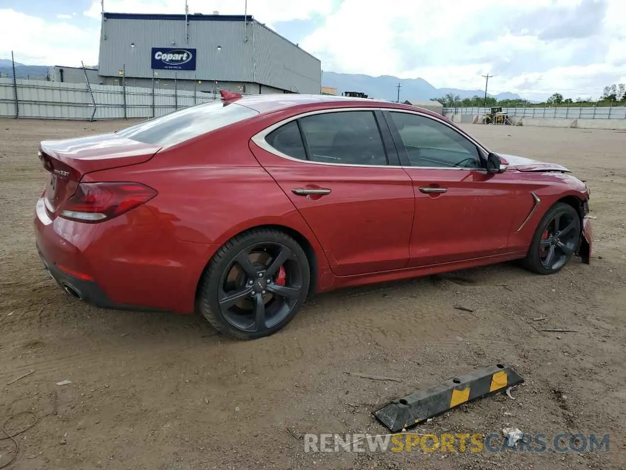 3 Photograph of a damaged car KMTG34LE6LU064126 GENESIS G70 2020