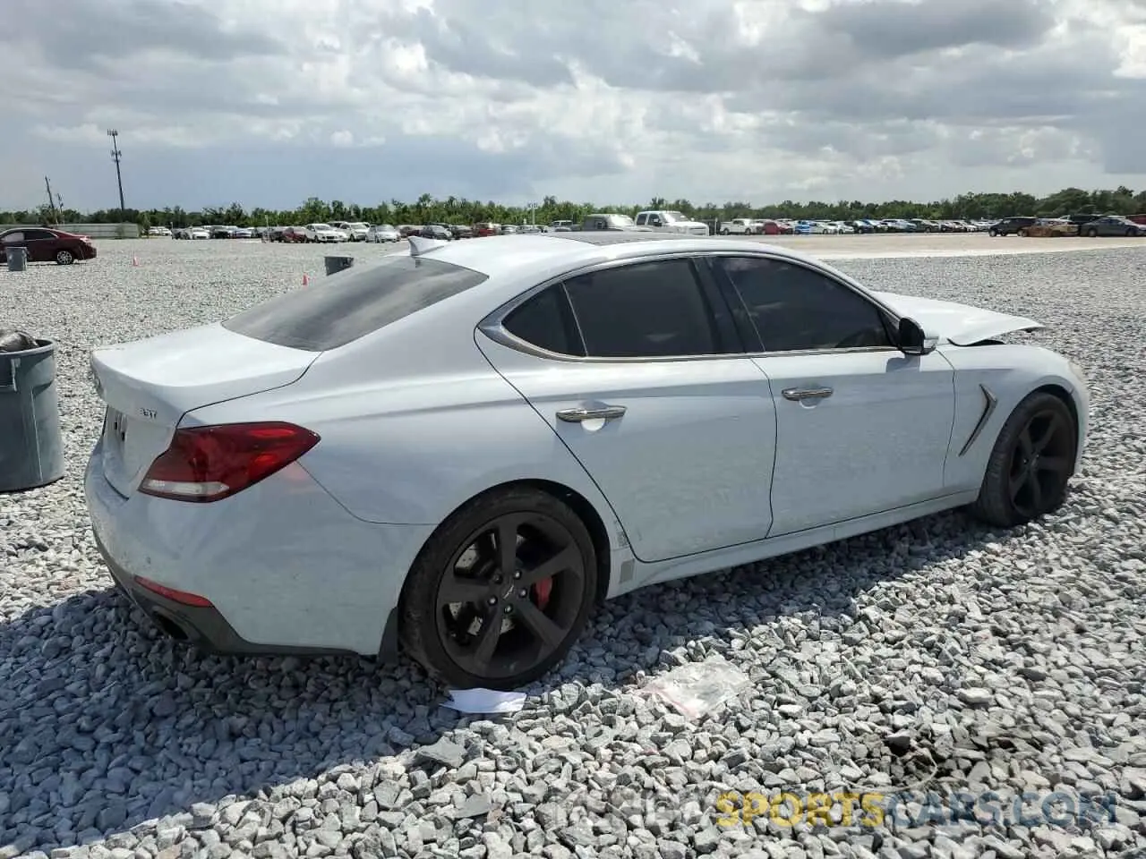 3 Photograph of a damaged car KMTG34LE7LU049070 GENESIS G70 2020
