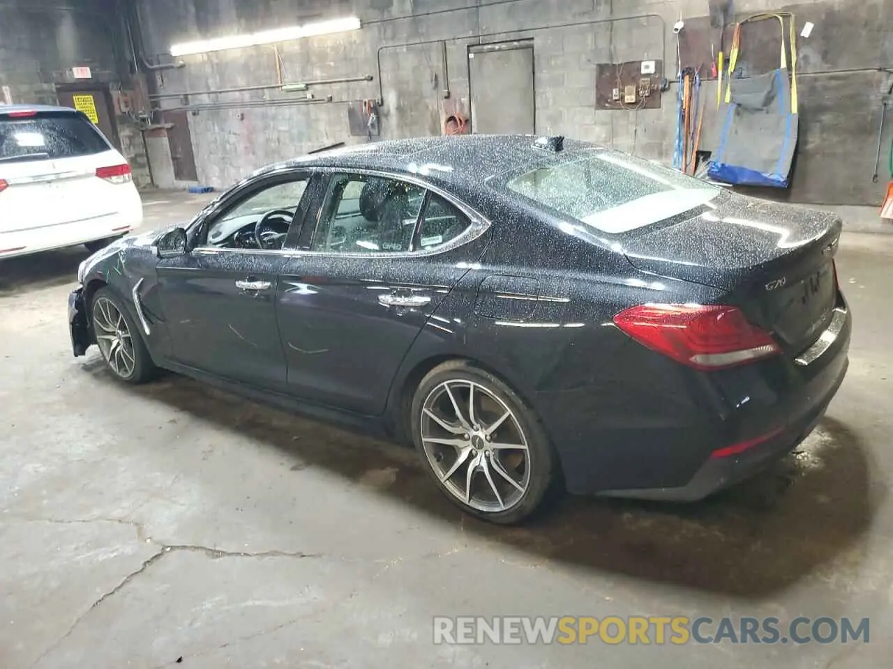 2 Photograph of a damaged car KMTG44LA2LU051481 GENESIS G70 2020