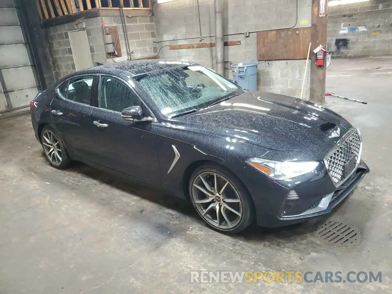 4 Photograph of a damaged car KMTG44LA2LU051481 GENESIS G70 2020